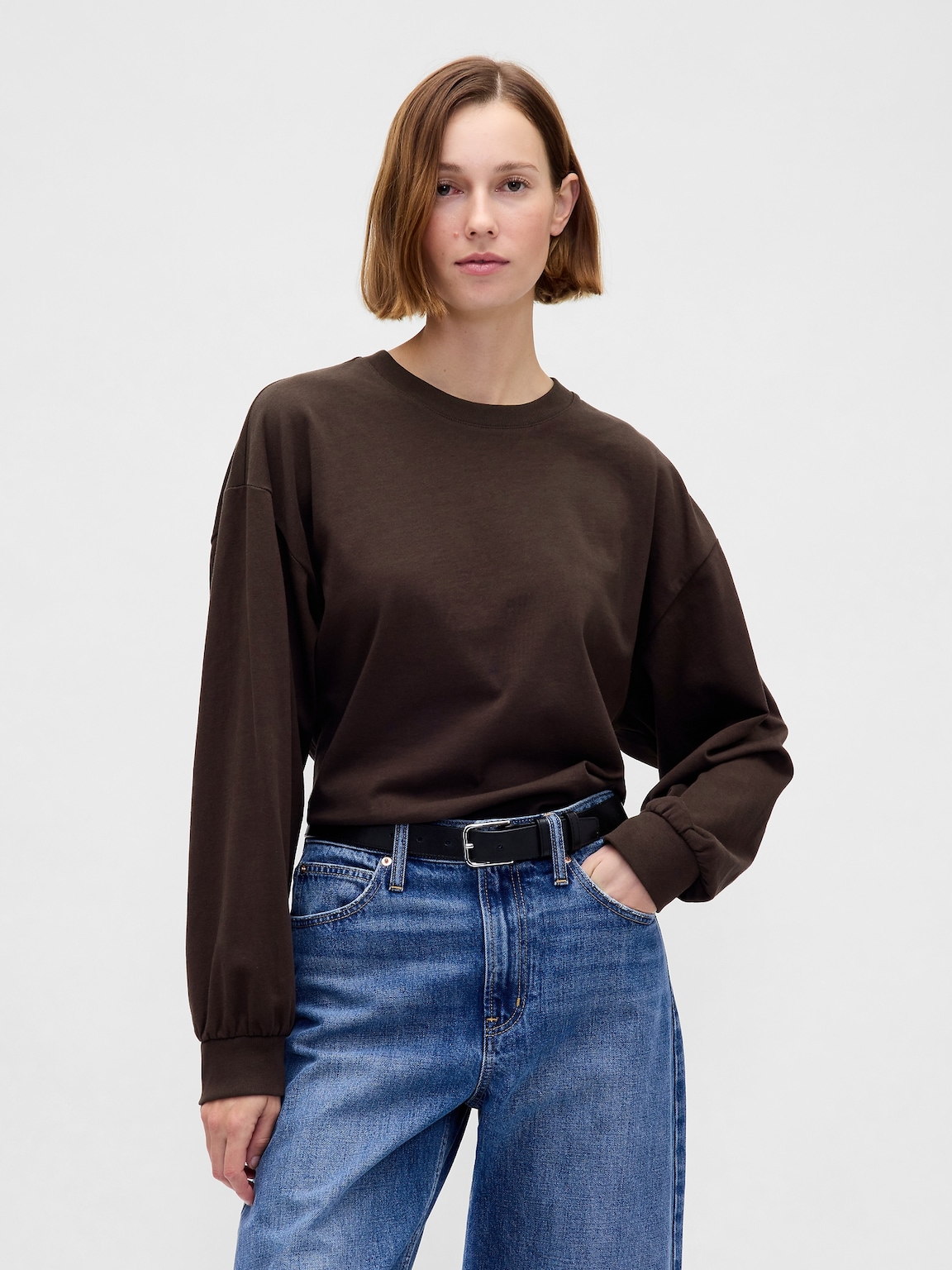 Heavyweight Crop Sweatshirt