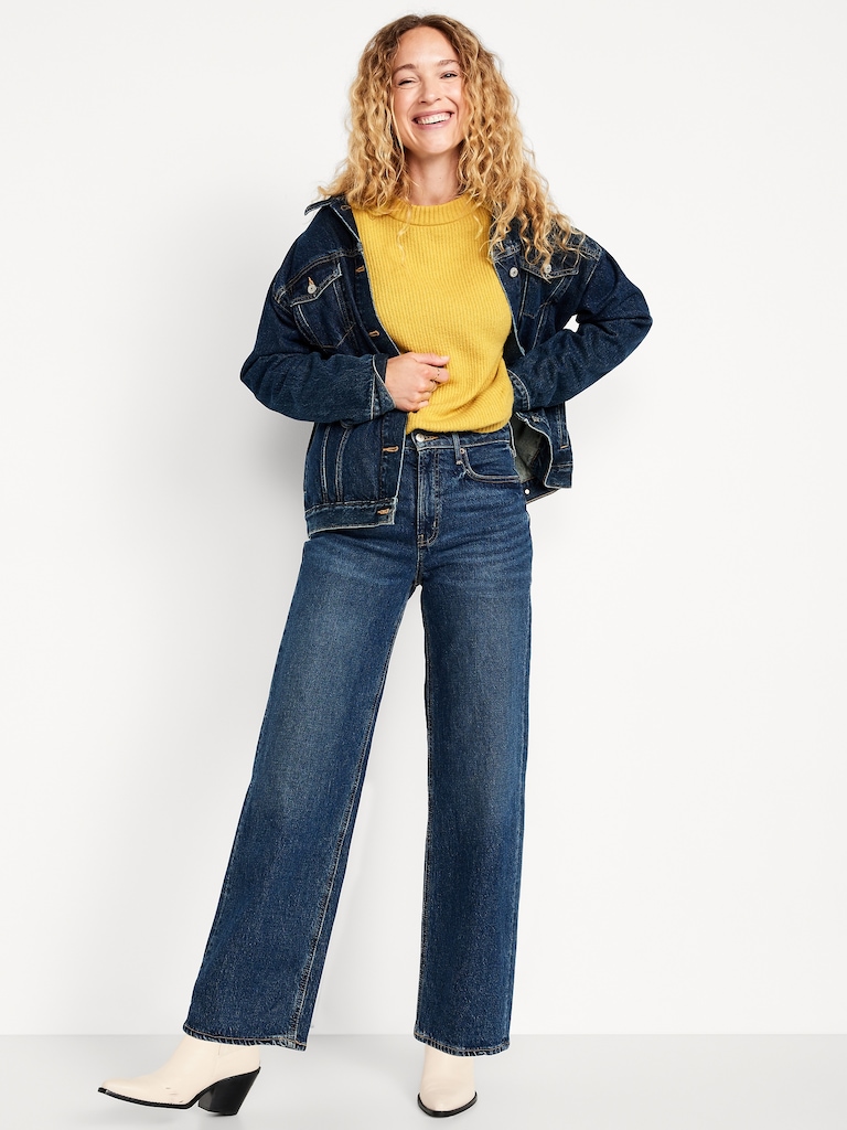 SoSoft Crew-Neck Tunic Sweater