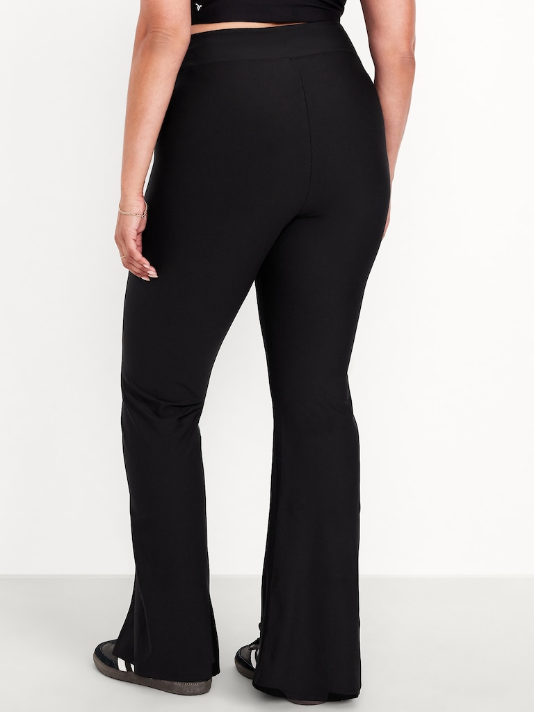 Extra High-Waisted PowerSoft Split-Flare Leggings