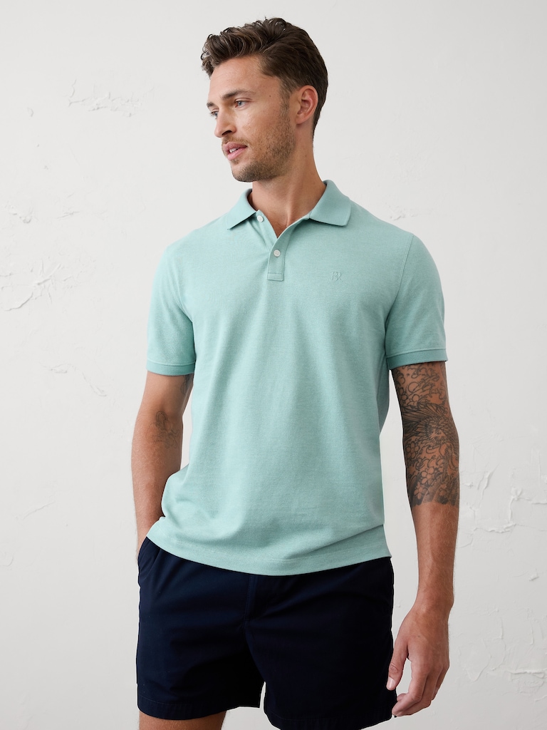 Slim-Fit Pique Polo