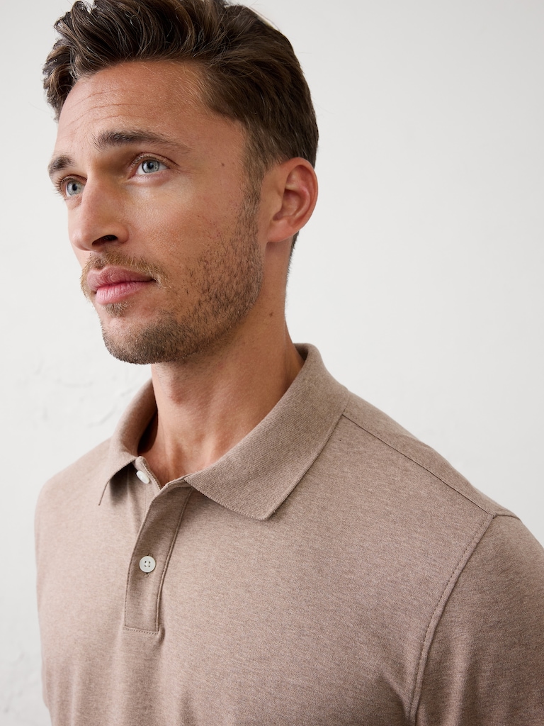 Slim Luxe Touch Polo
