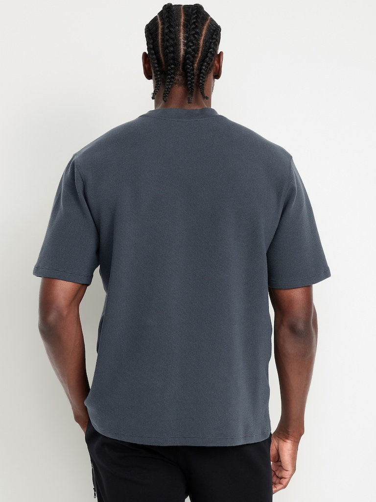 Oversized Tech Waffle T-Shirt