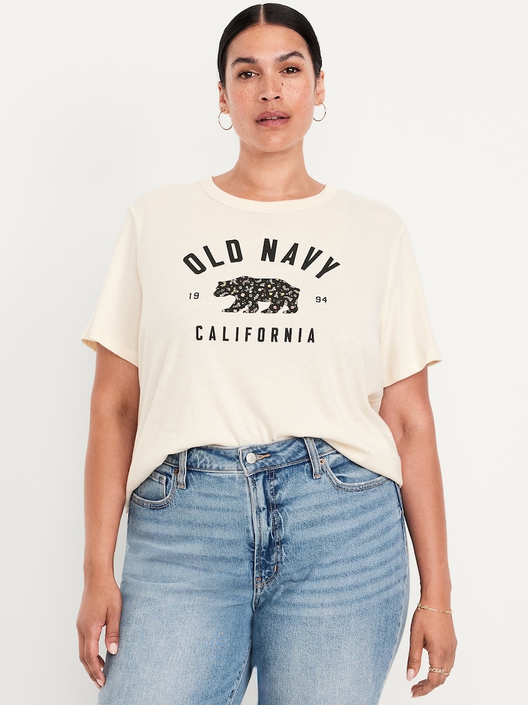 EveryWear Crew-Neck Logo-Graphic T-Shirt