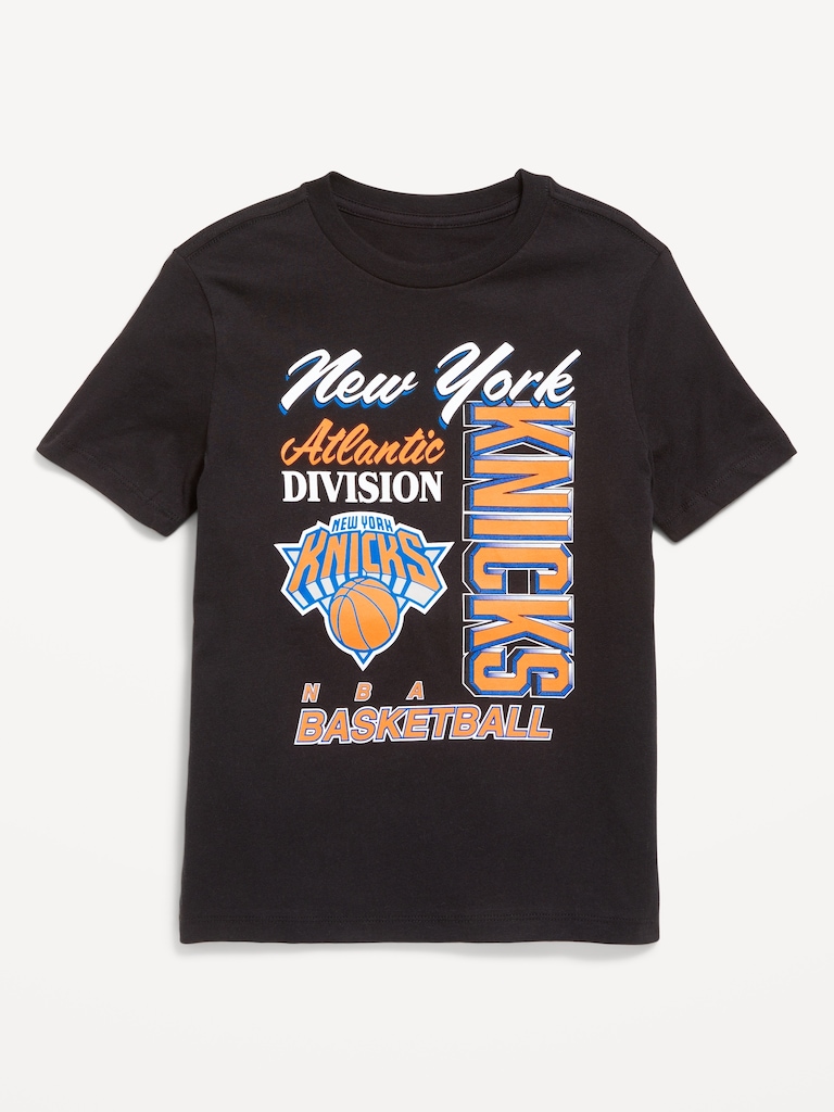 NBA© New York Knicks© Gender-Neutral Graphic T-Shirt for Kids