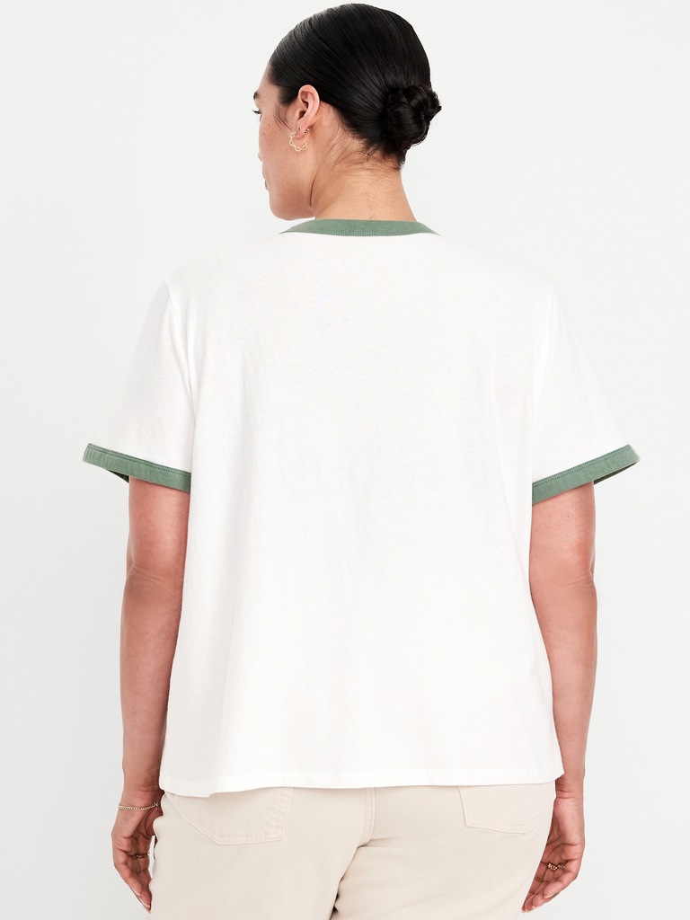 EveryWear Graphic Ringer T-Shirt