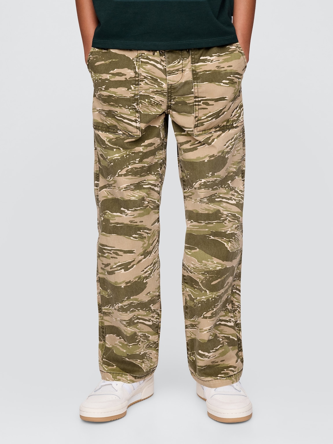Kids UltraSoft Easy Camo Khakis