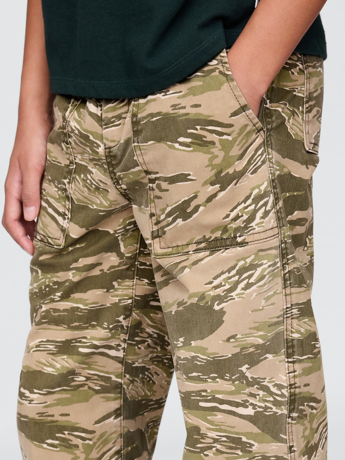 Kids UltraSoft Easy Camo Khakis