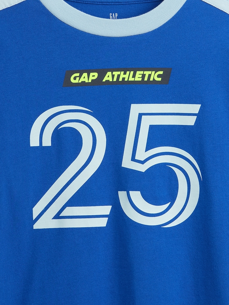 Kids Soccer Jersey Logo T-Shirt