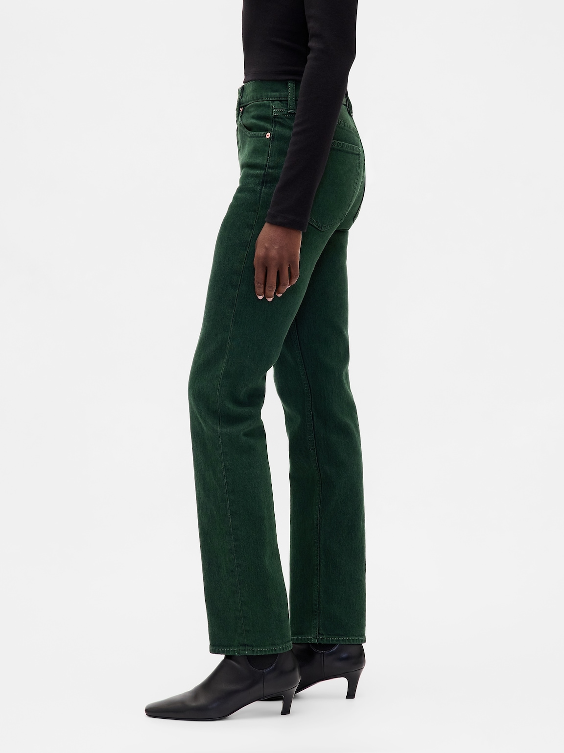 High Rise '90s Slim Straight Jeans
