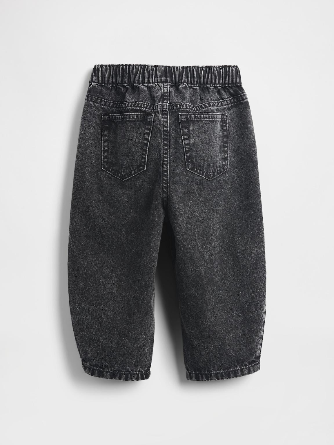 Baby & Toddler Pull-On Barrel Jeans