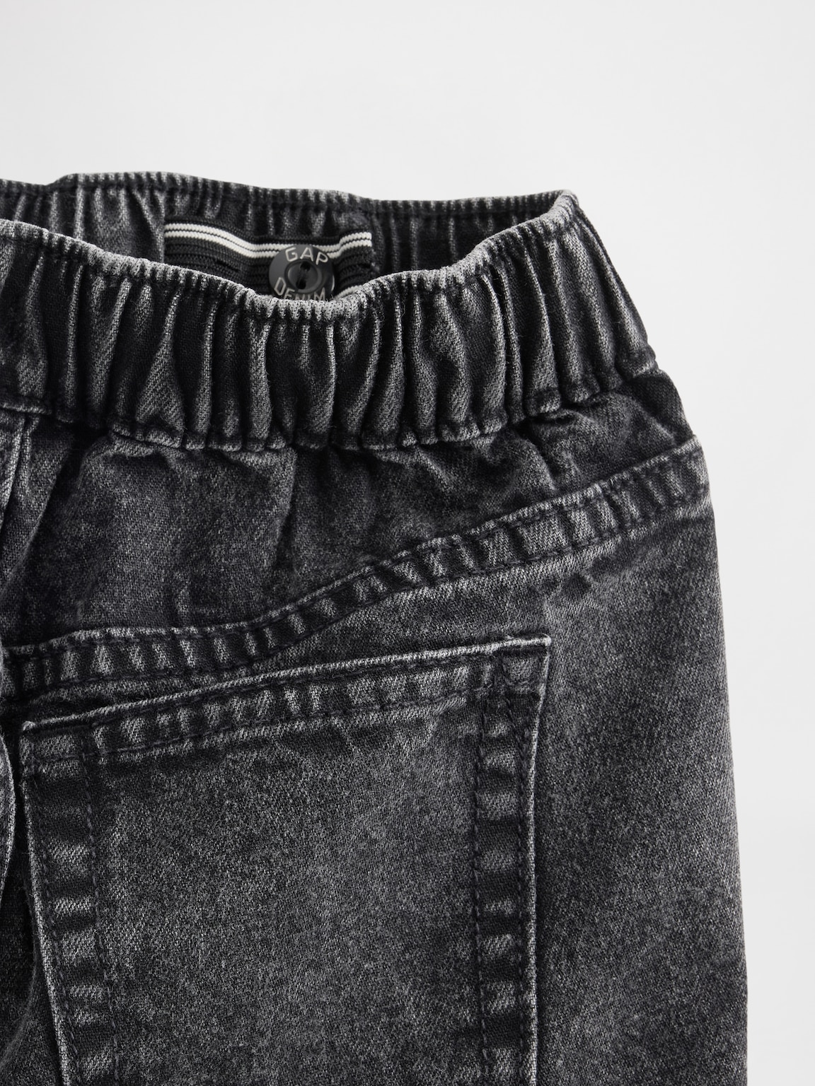 Baby & Toddler Pull-On Barrel Jeans