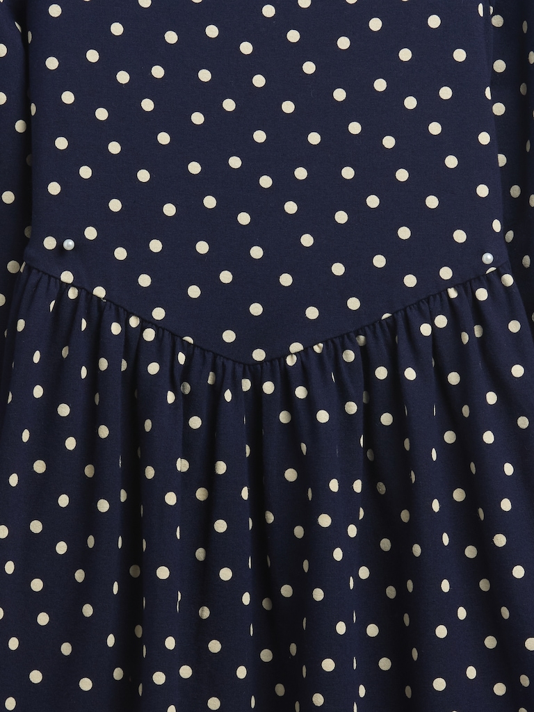 Kids Jersey Square-Neck Dress