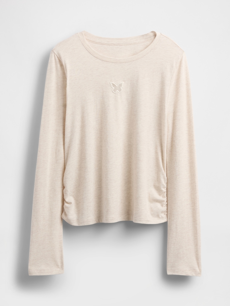 Kids Ruched Side T-Shirt
