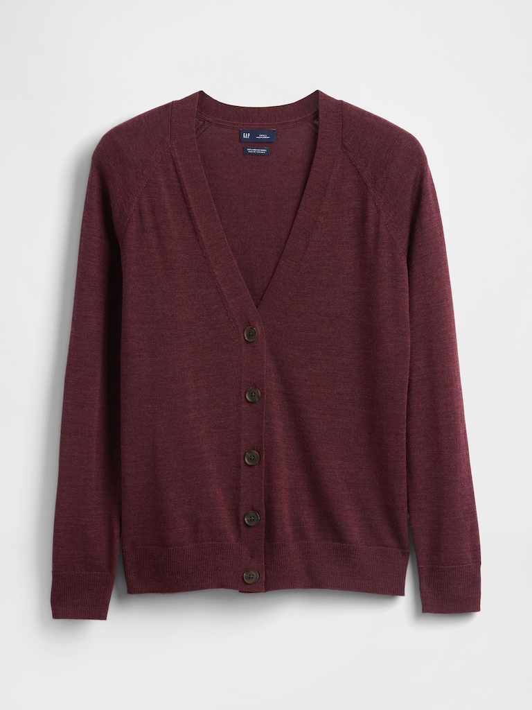 Merino Boyfriend Cardigan