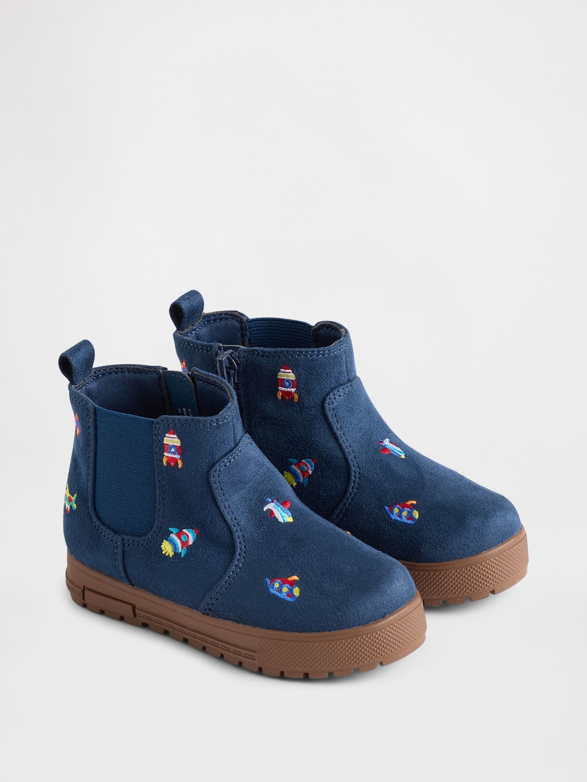 Toddler Vegan Suede High-Top Sneakers