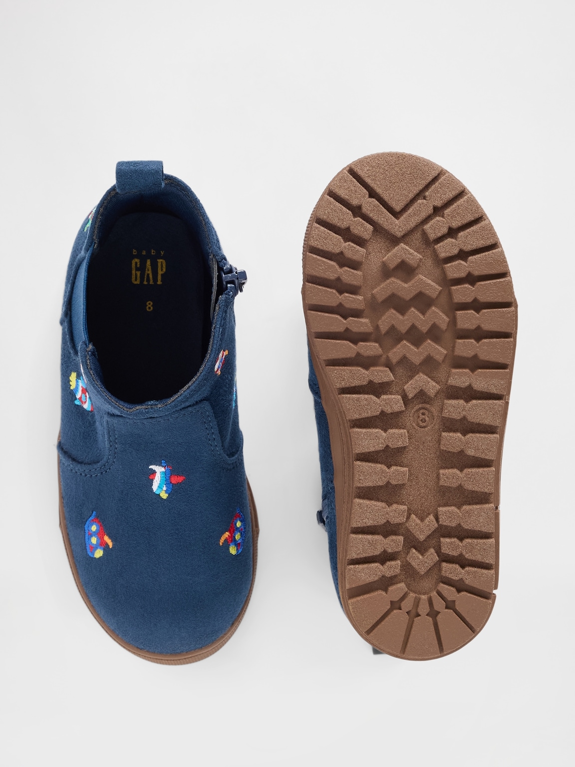 Toddler Vegan Suede High-Top Sneakers