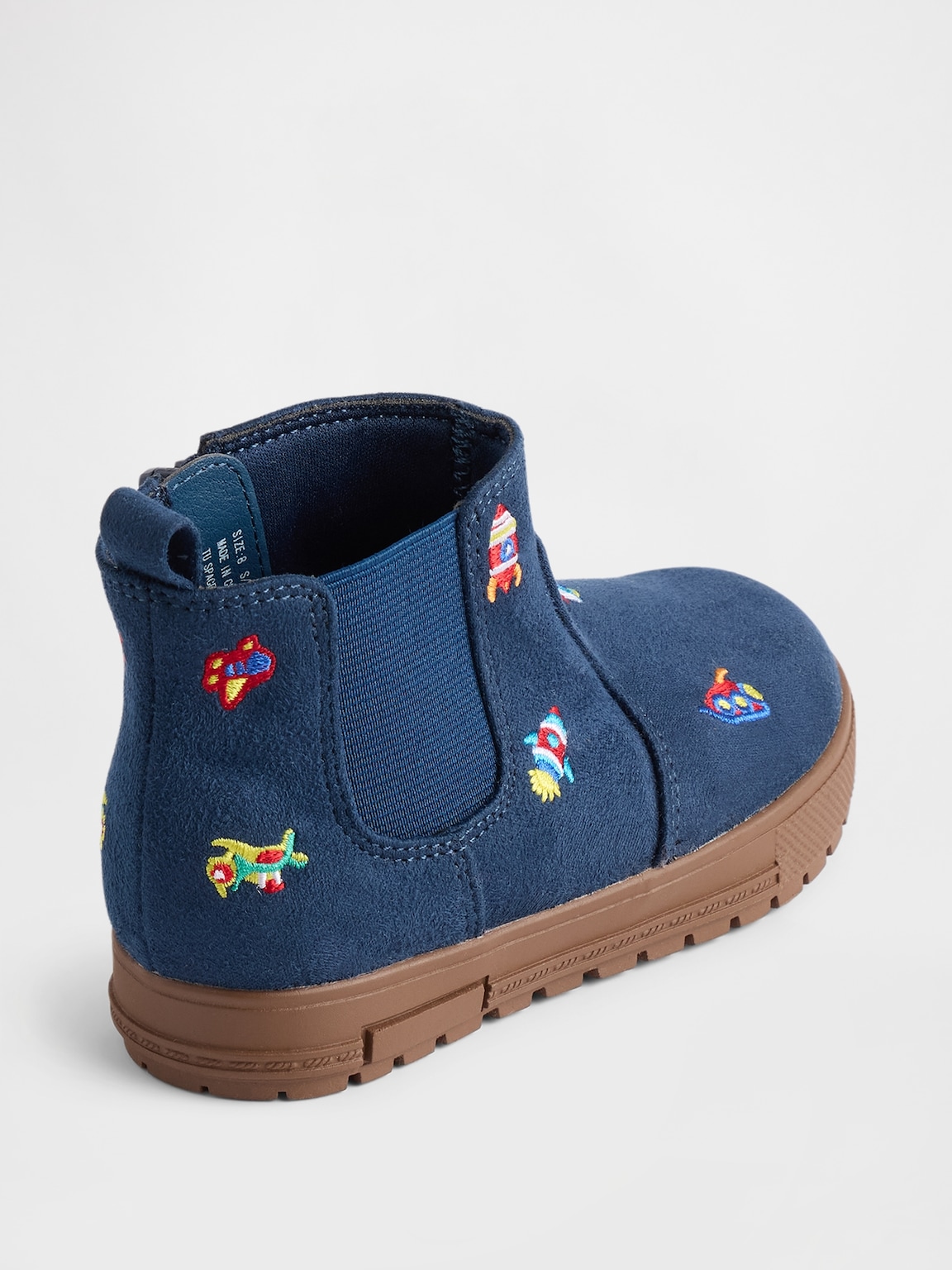 Toddler Vegan Suede High-Top Sneakers