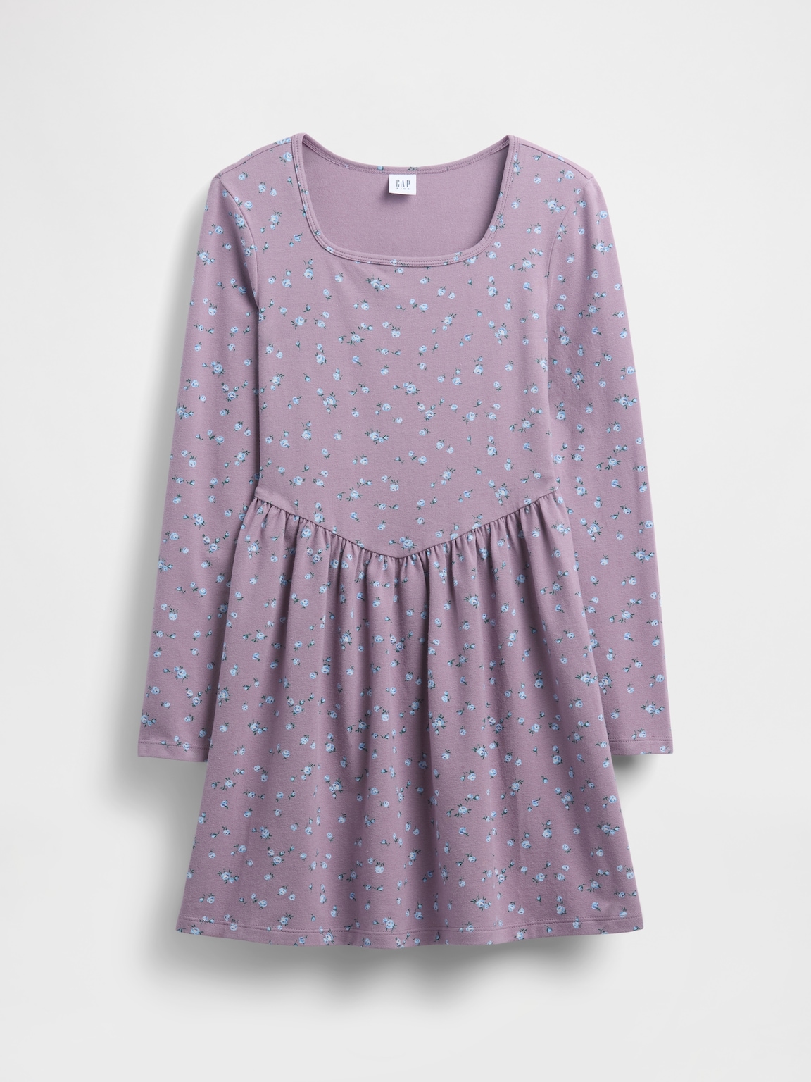 Kids Jersey Square-Neck Dress