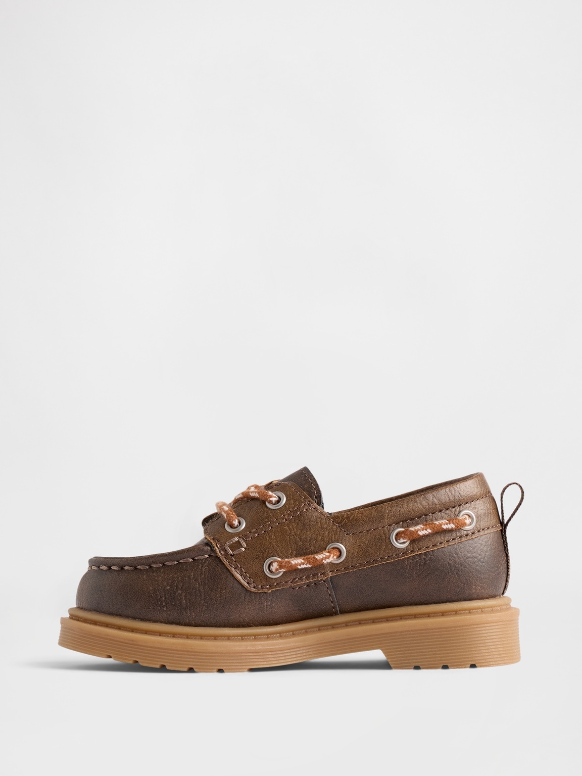 Toddler Vegan Leather Boat Shoes