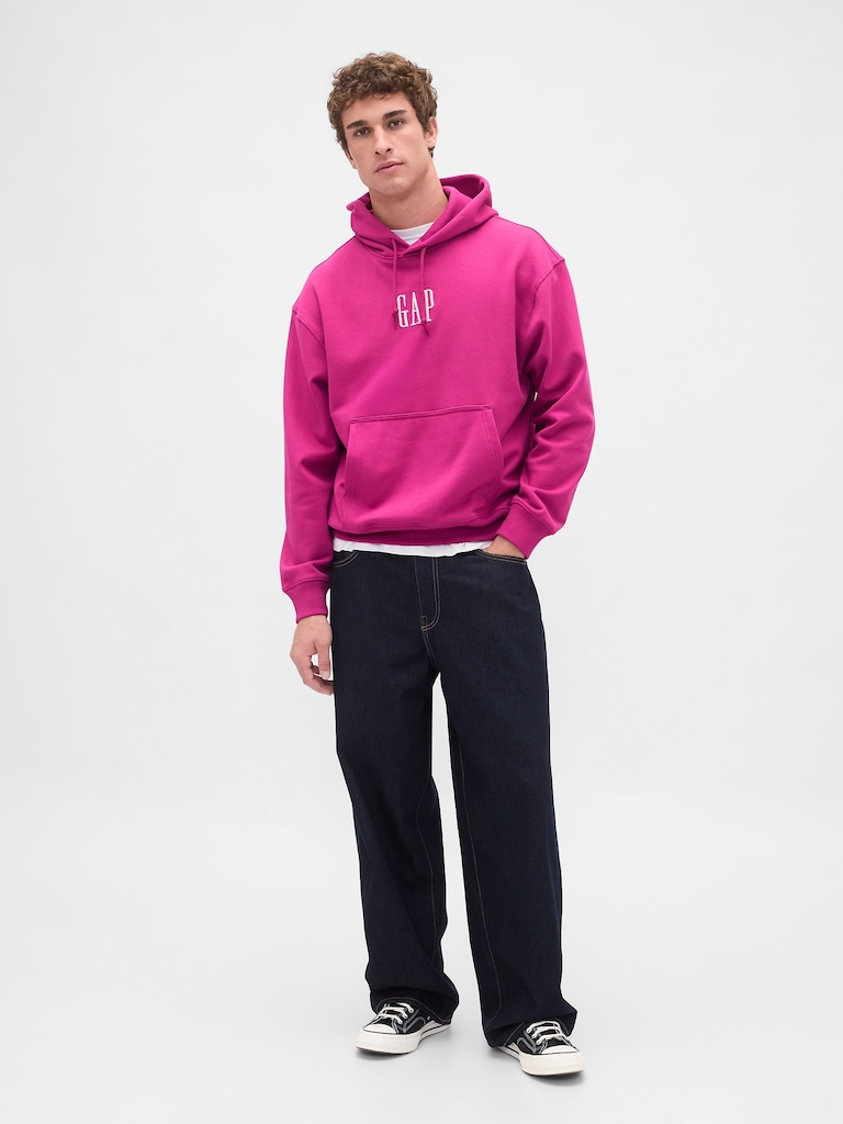Heavyweight Oversized Logo Hoodie