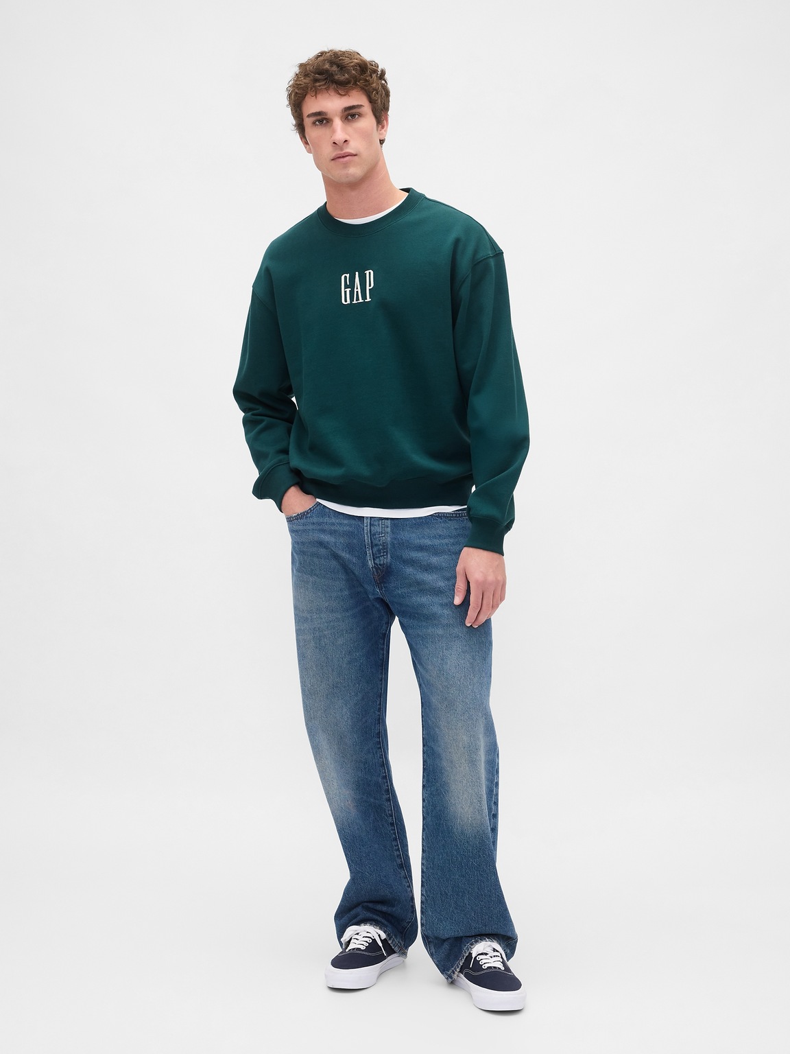 Heavyweight Oversized Logo Sweatshirt
