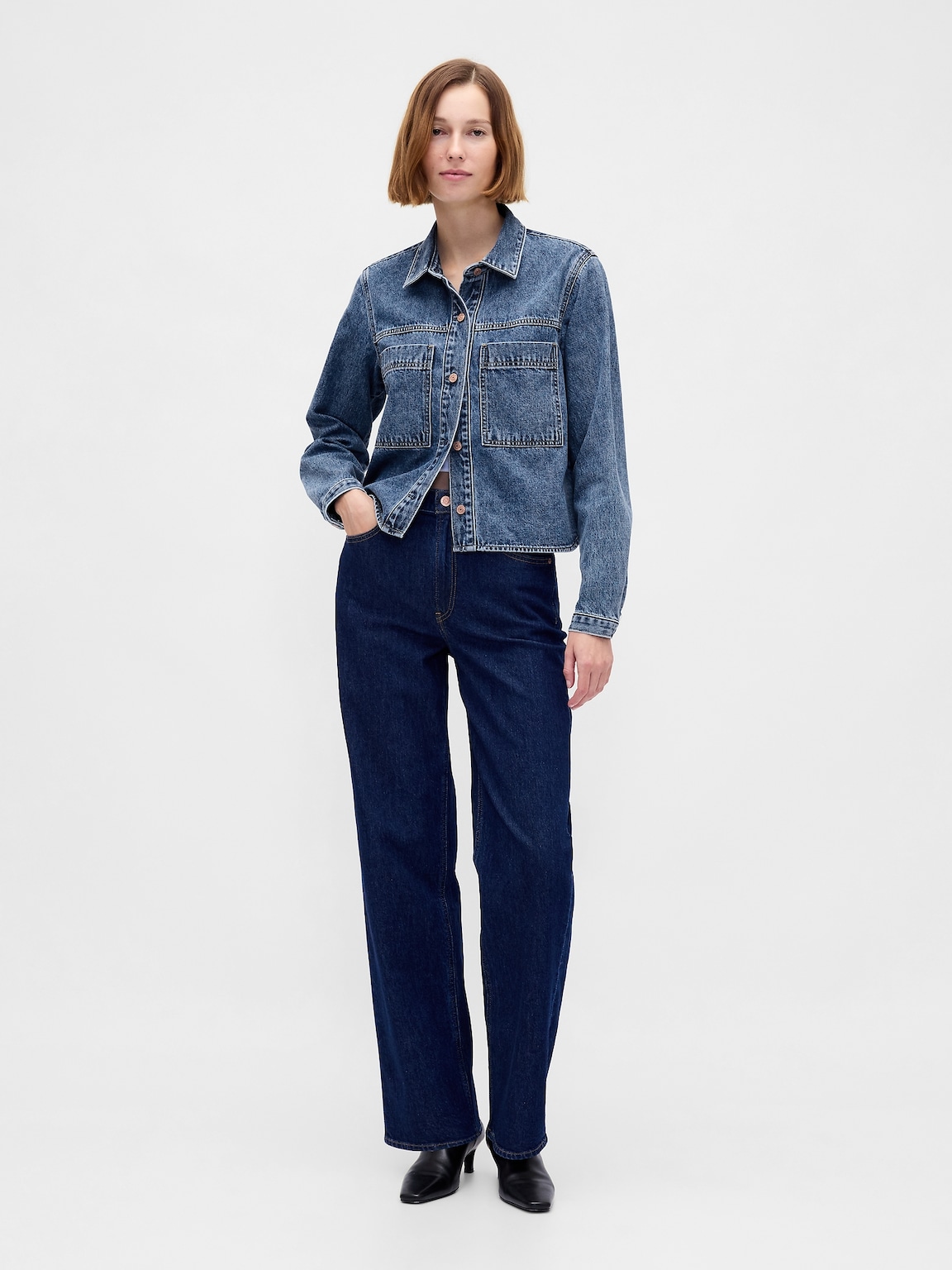Denim Shirt Jacket