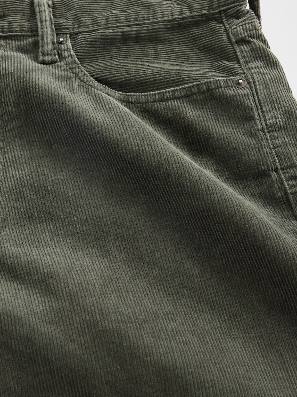 Corduroy Relaxed Straight Pants