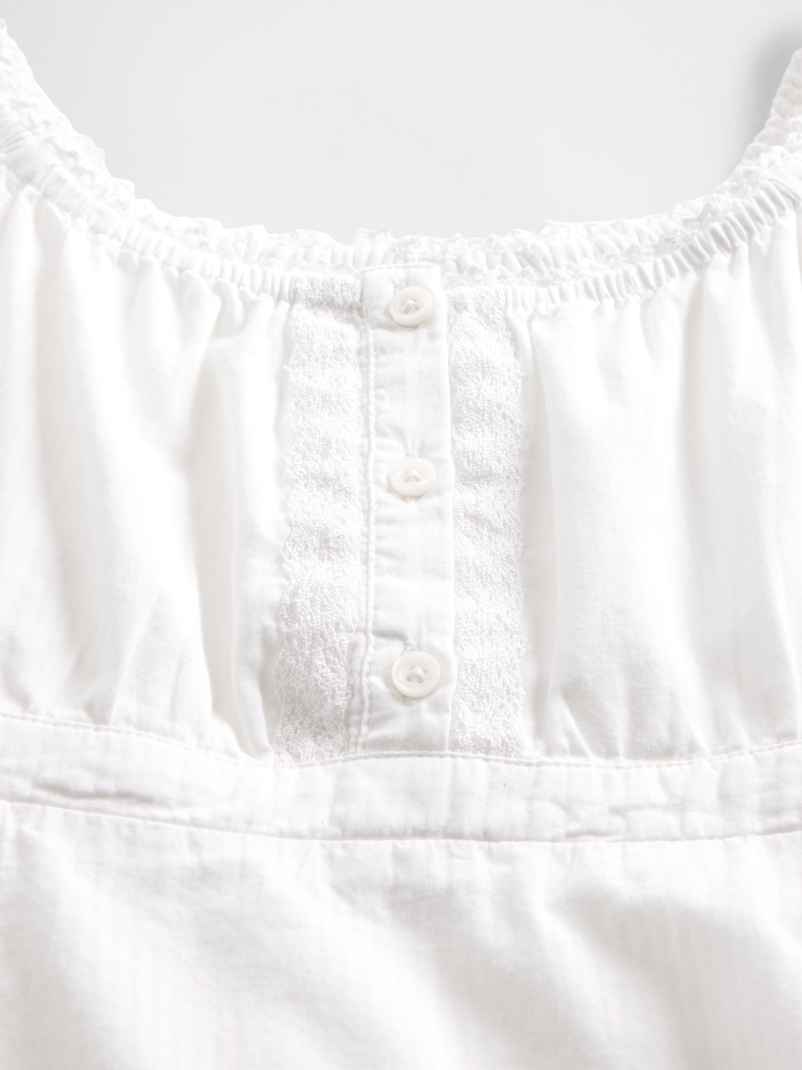 Kids Puff-Sleeve Fitted Top