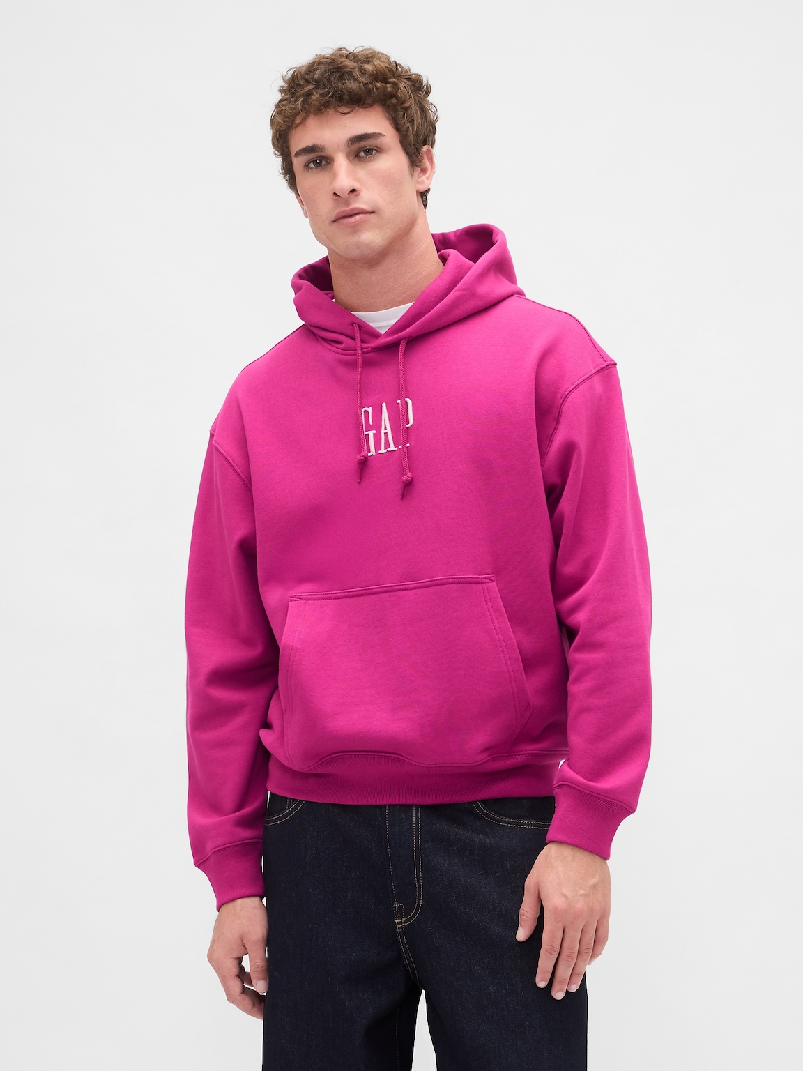 Heavyweight Oversized Logo Hoodie
