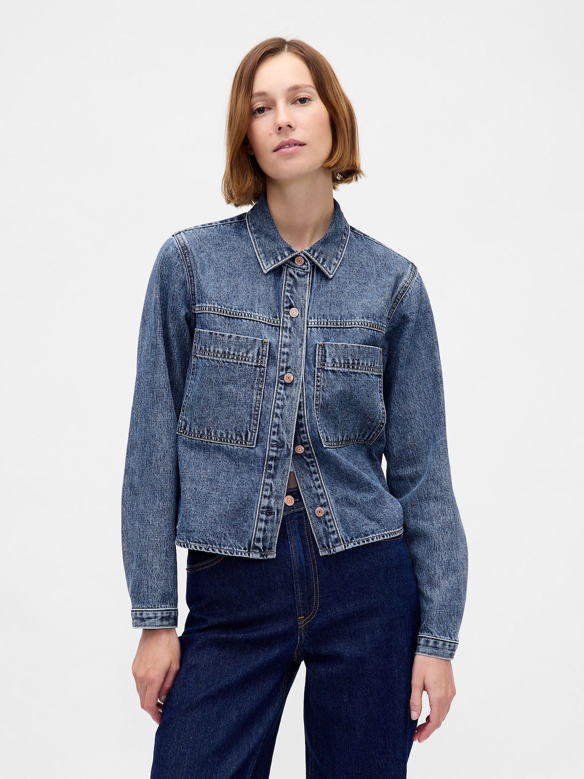 Denim Shirt Jacket