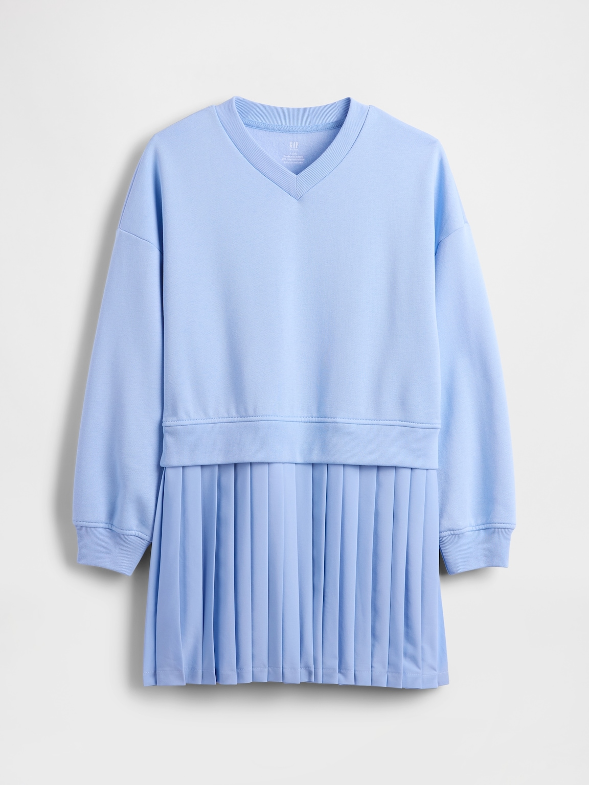 Kids VintageSoft Pleated Sweatshirt Dress