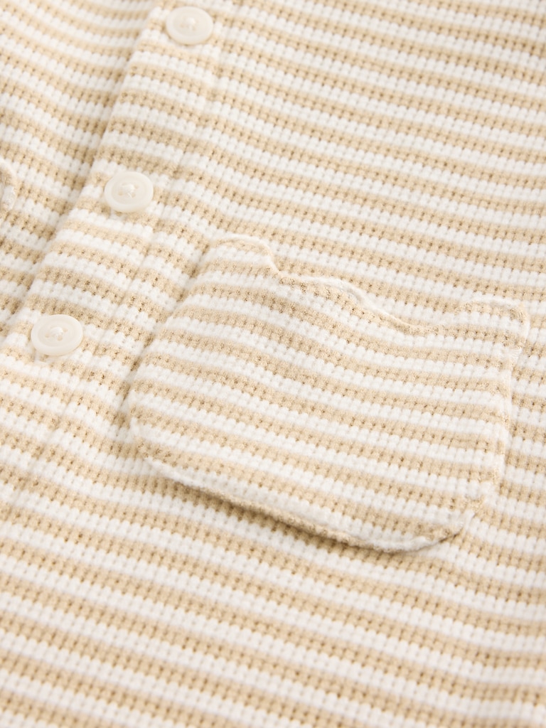 Baby Softspun Bear Pocket One-Piece