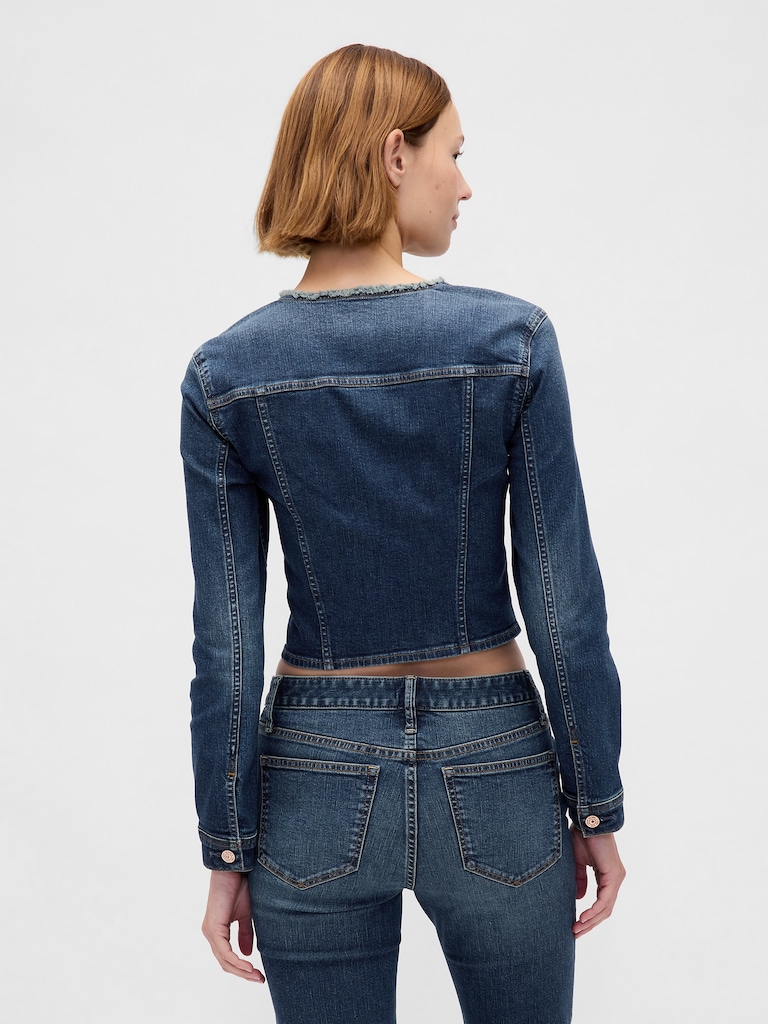 Denim Moto Jacket