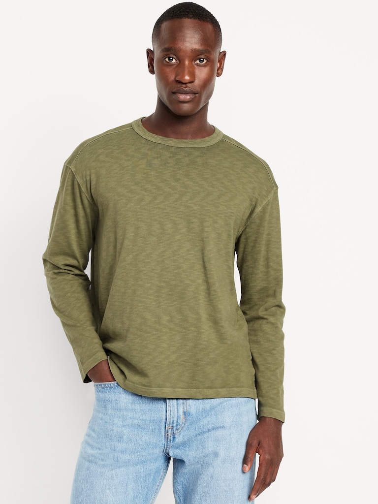 Heavyweight Slub-Knit T-Shirt
