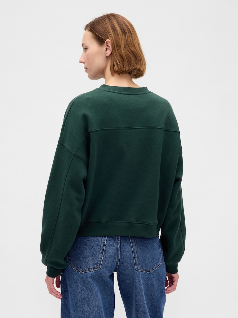 VintageSoft Wedge Crewneck Sweatshirt