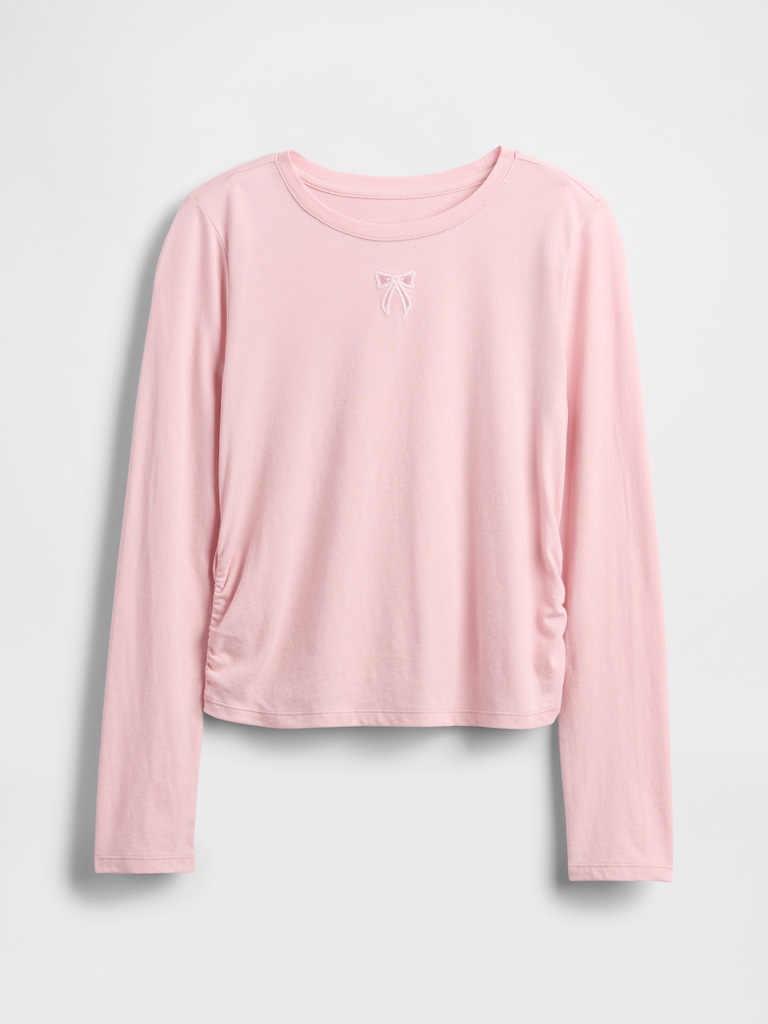 Kids Ruched Side T-Shirt