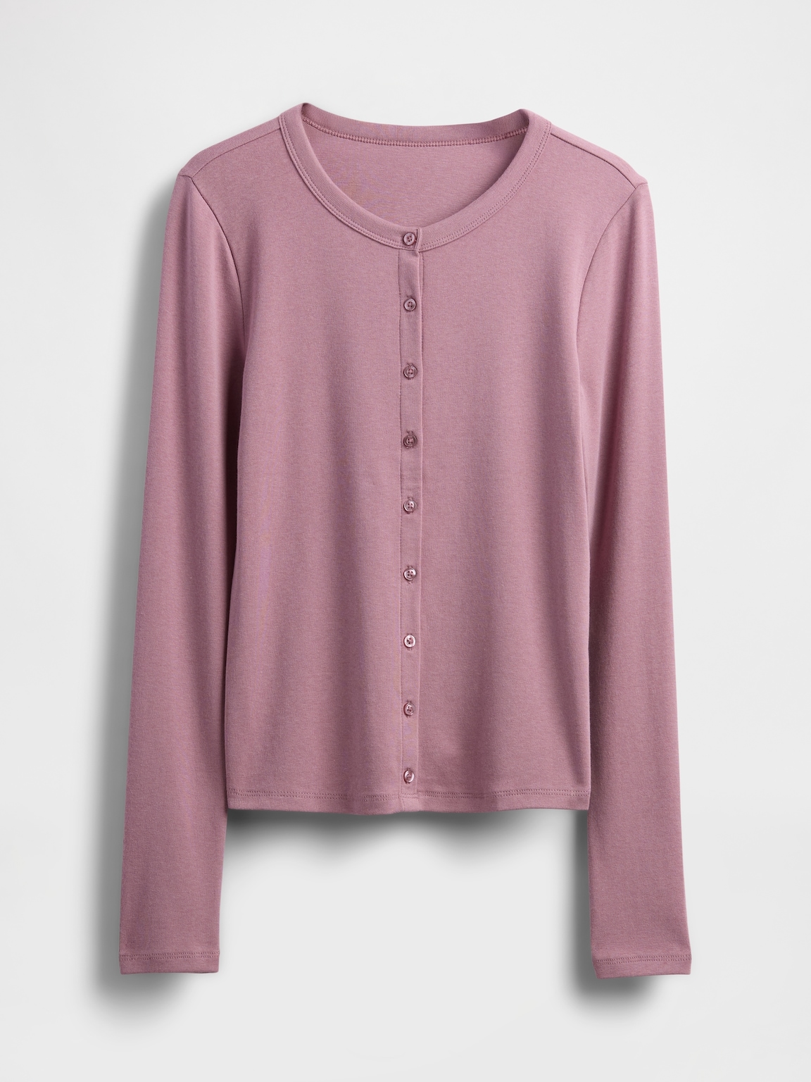 Modern Crewneck Cardigan