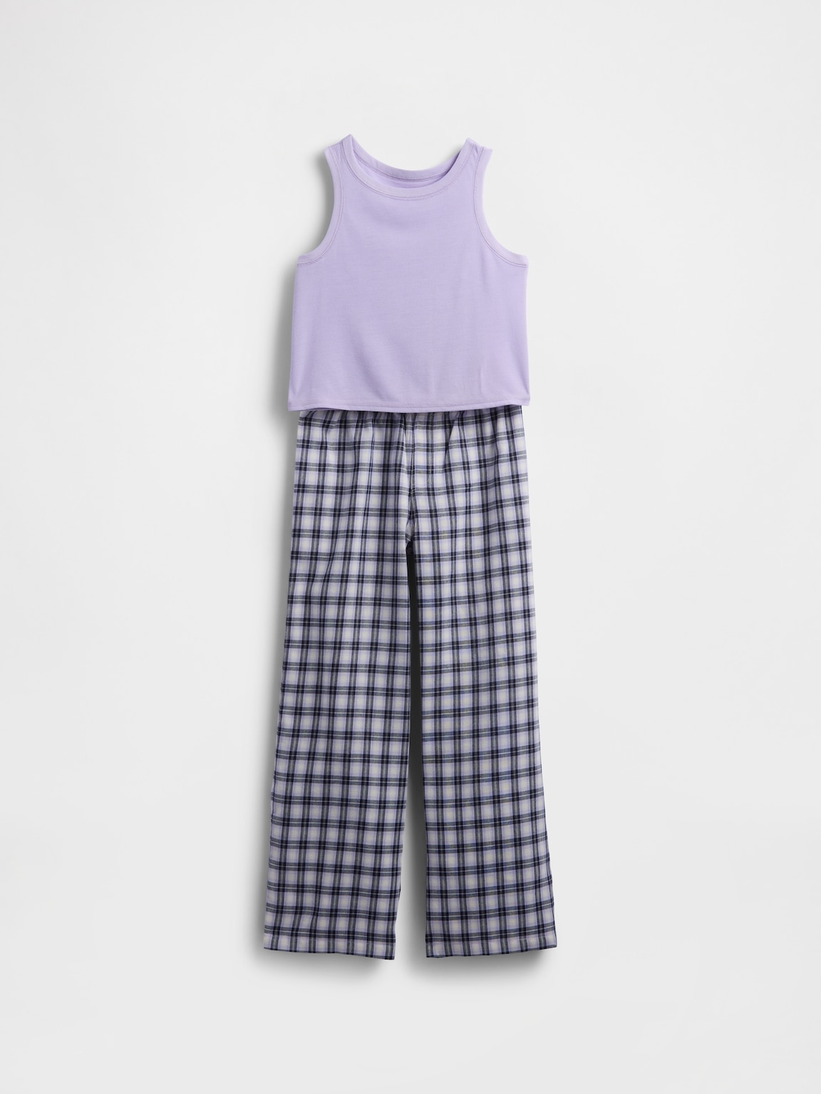 Kids Recycled Tank PJ Set