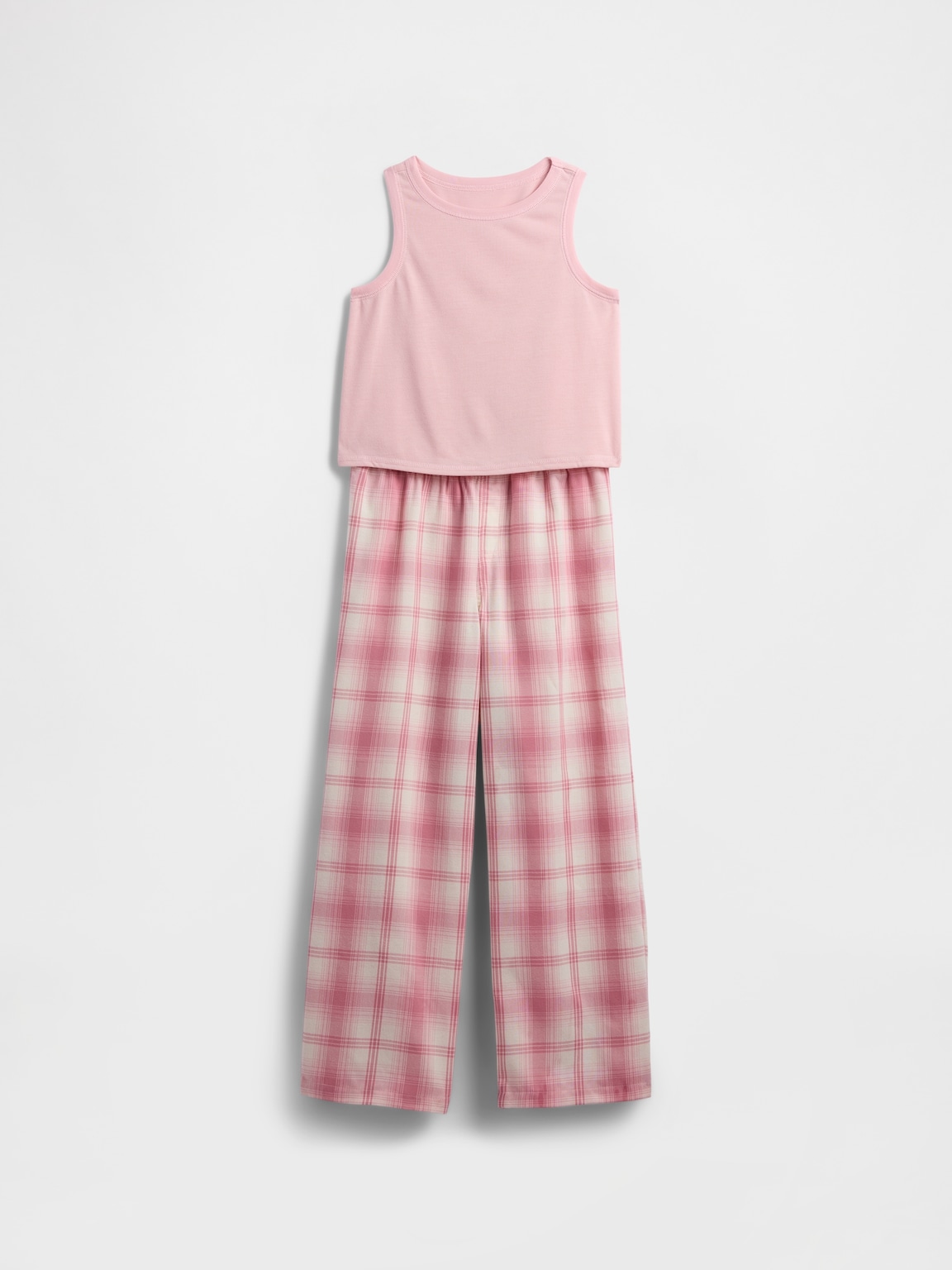 Kids Recycled Tank PJ Set