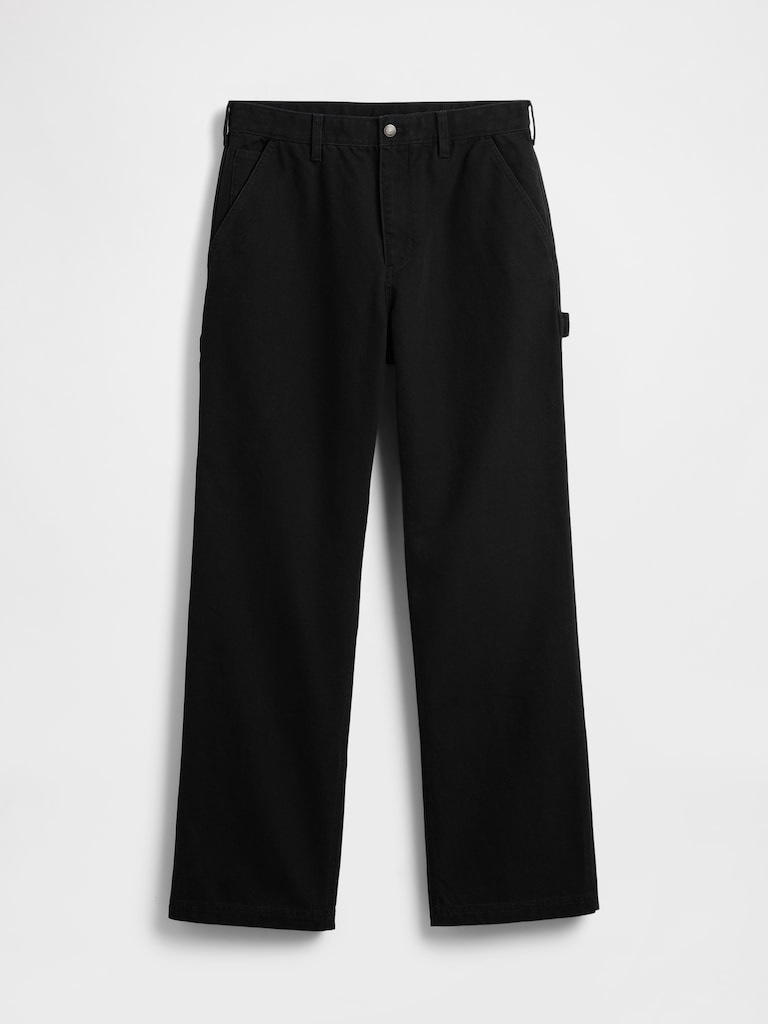 Canvas '90s Loose Carpenter Pants