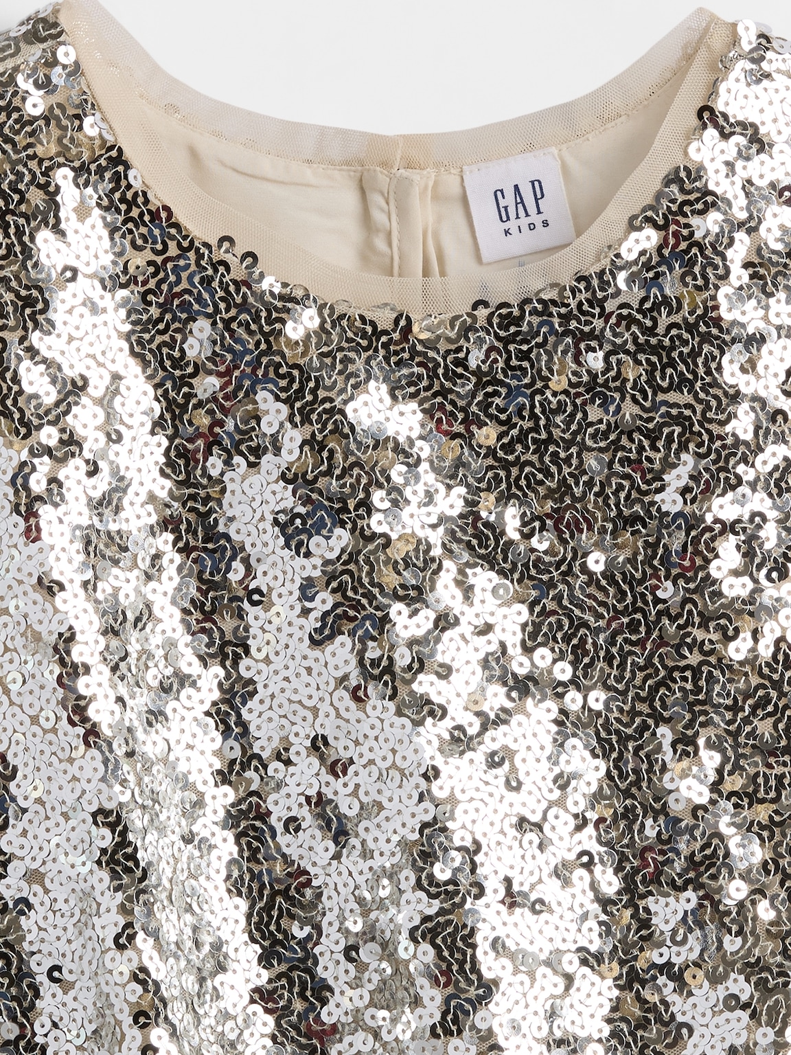 Kids Sequin Bubble Top