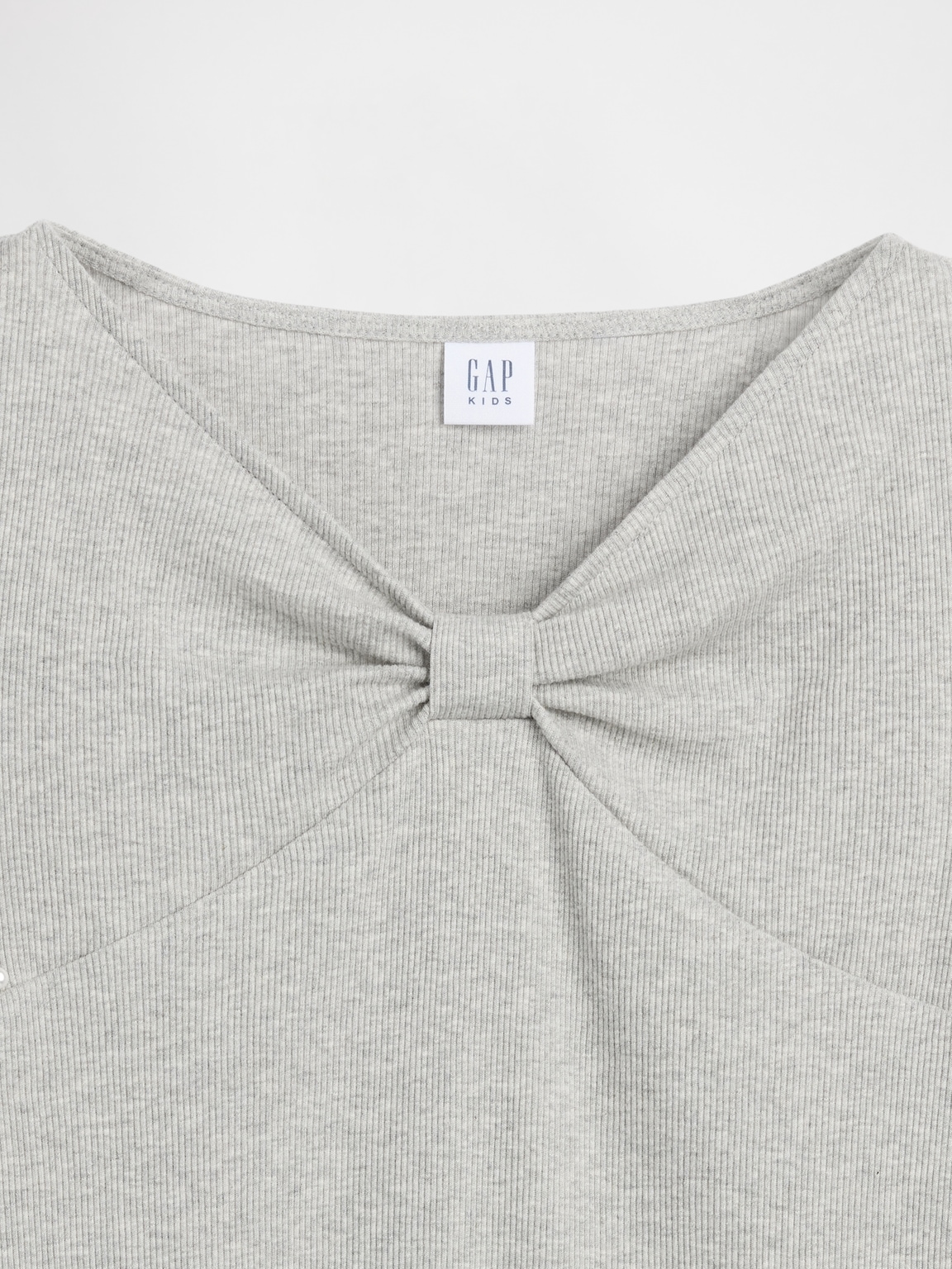 Kids Bow-Neck T-Shirt