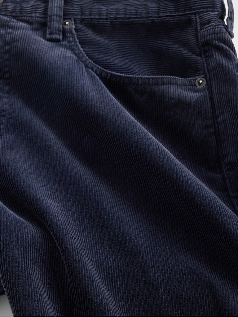 Corduroy Relaxed Straight Pants