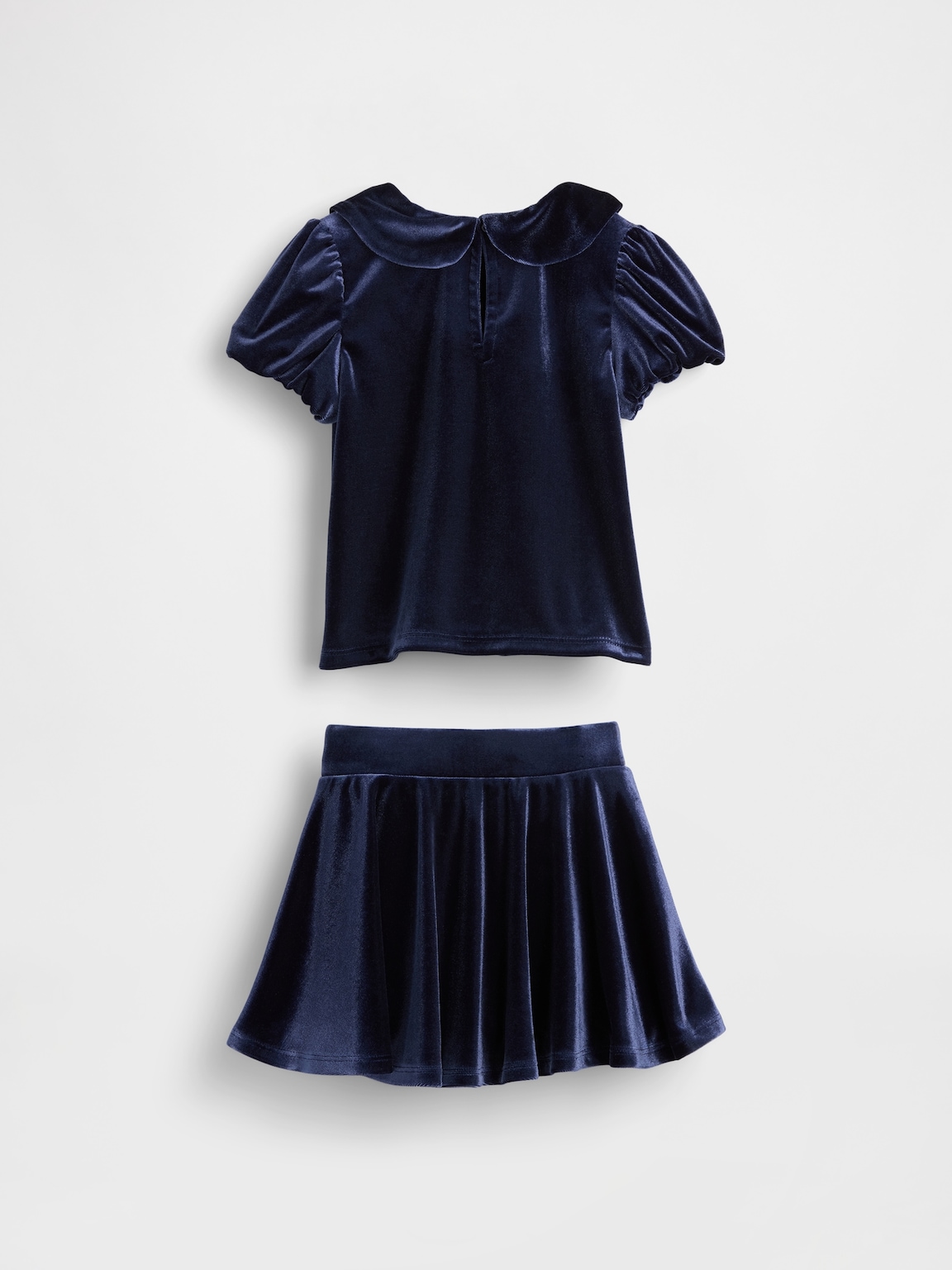 Baby & Toddler Velour Bow Outfit Set