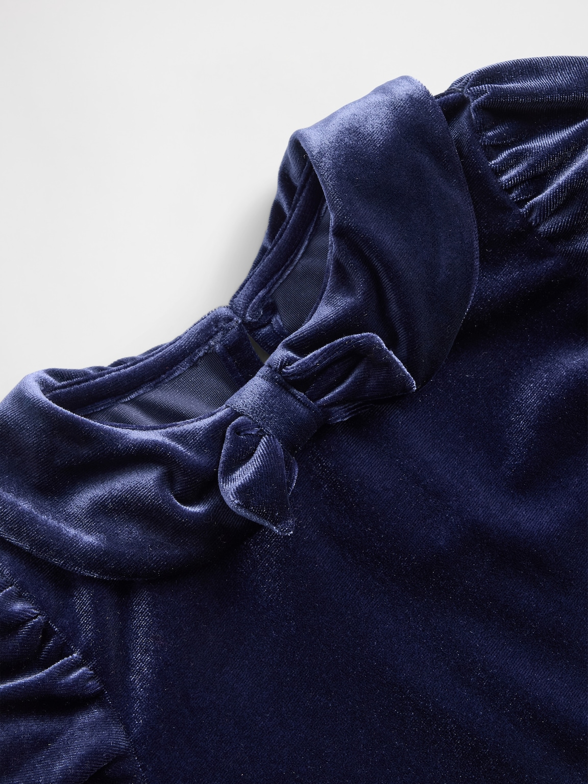 Baby & Toddler Velour Bow Outfit Set