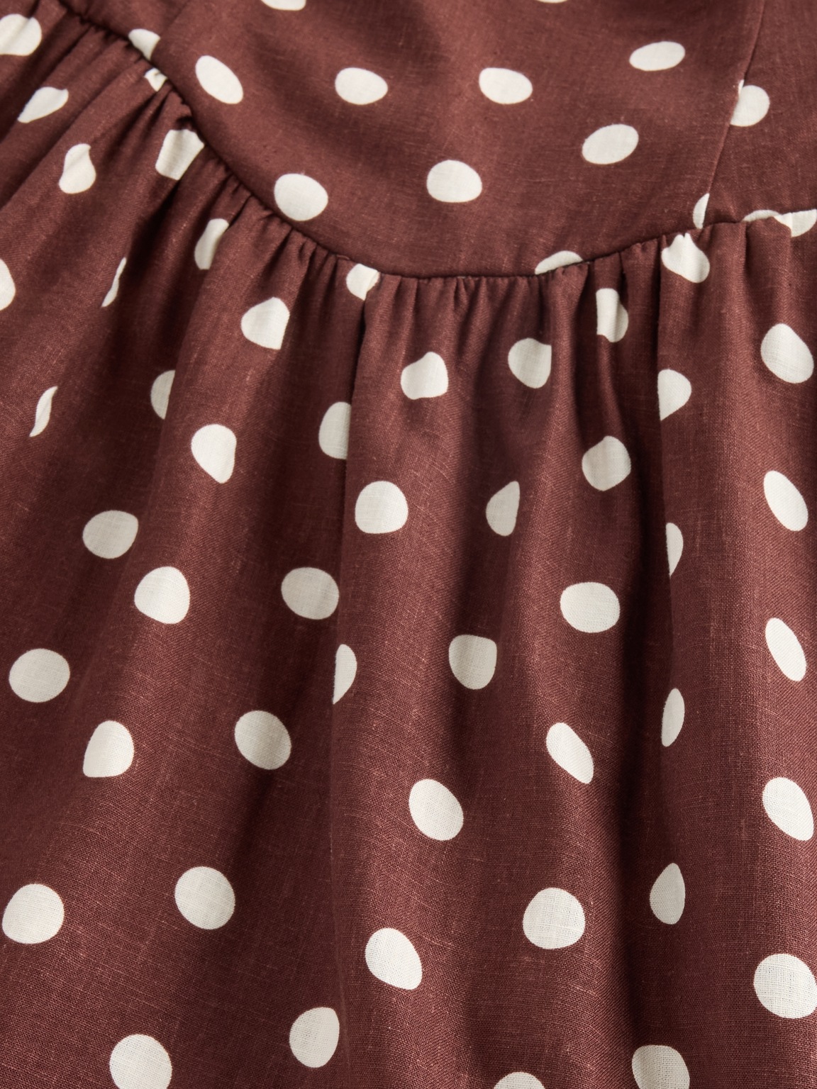 Seamed Drop-Waist Maxi Dress