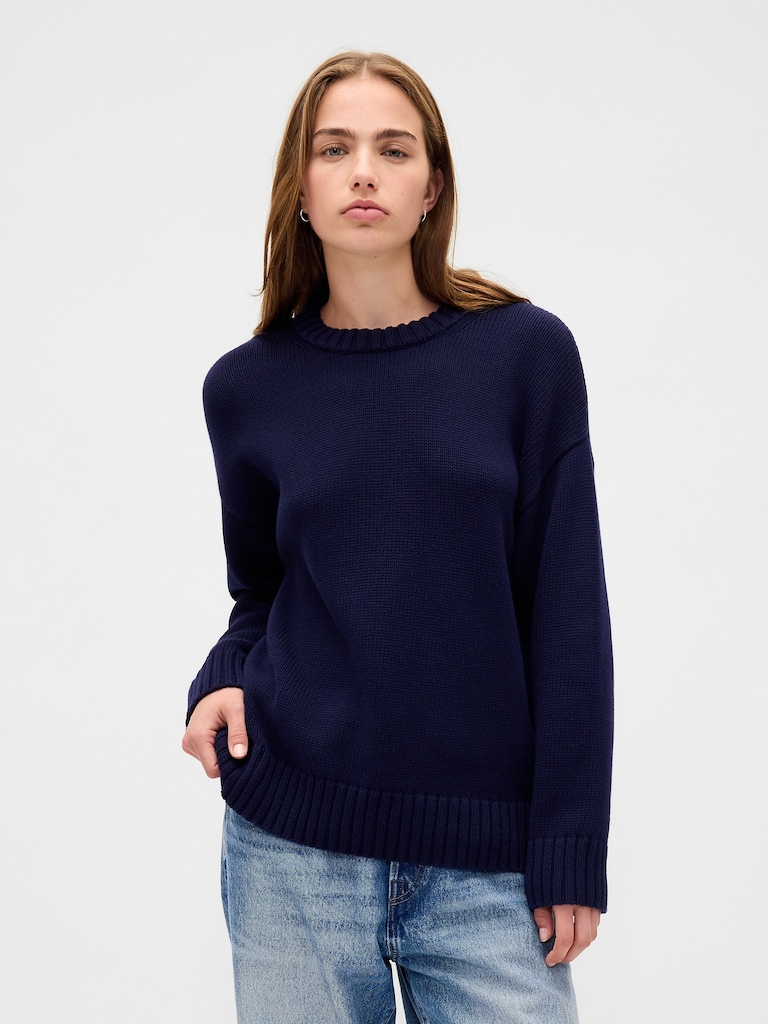100% Cotton Oversized Sweater