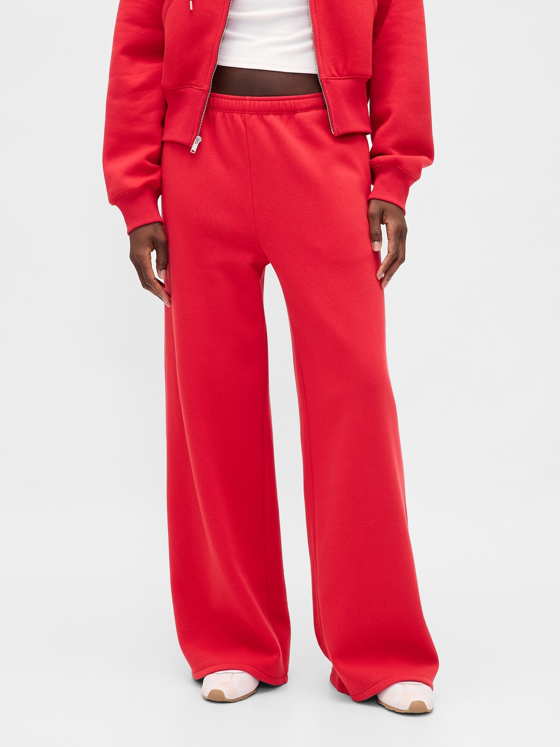 VintageSoft Baggy Wide-Leg Sweatpants