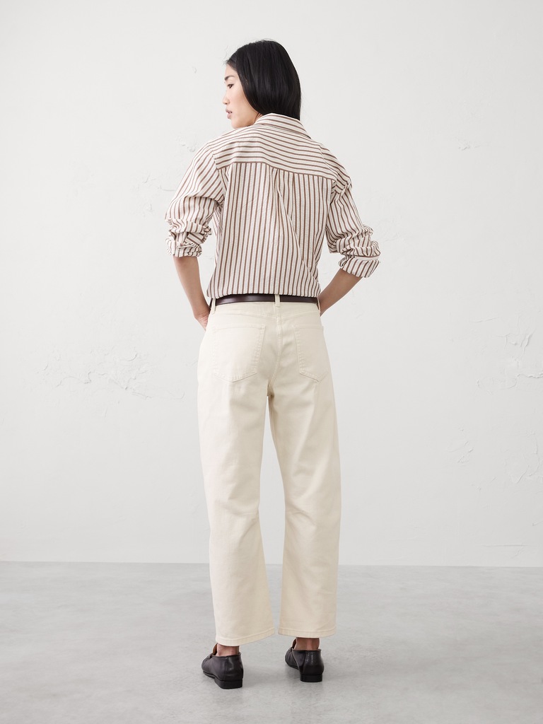 Barrel Mid-Rise Jean