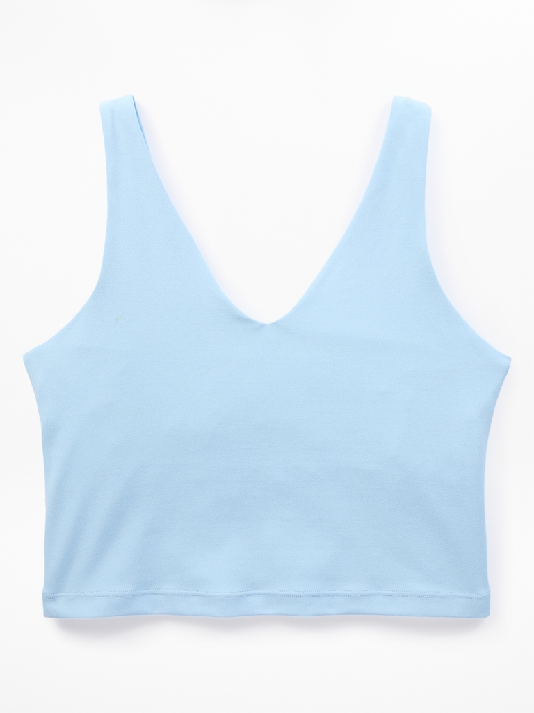 Transcend V-Neck Crop Sports Bra A-C